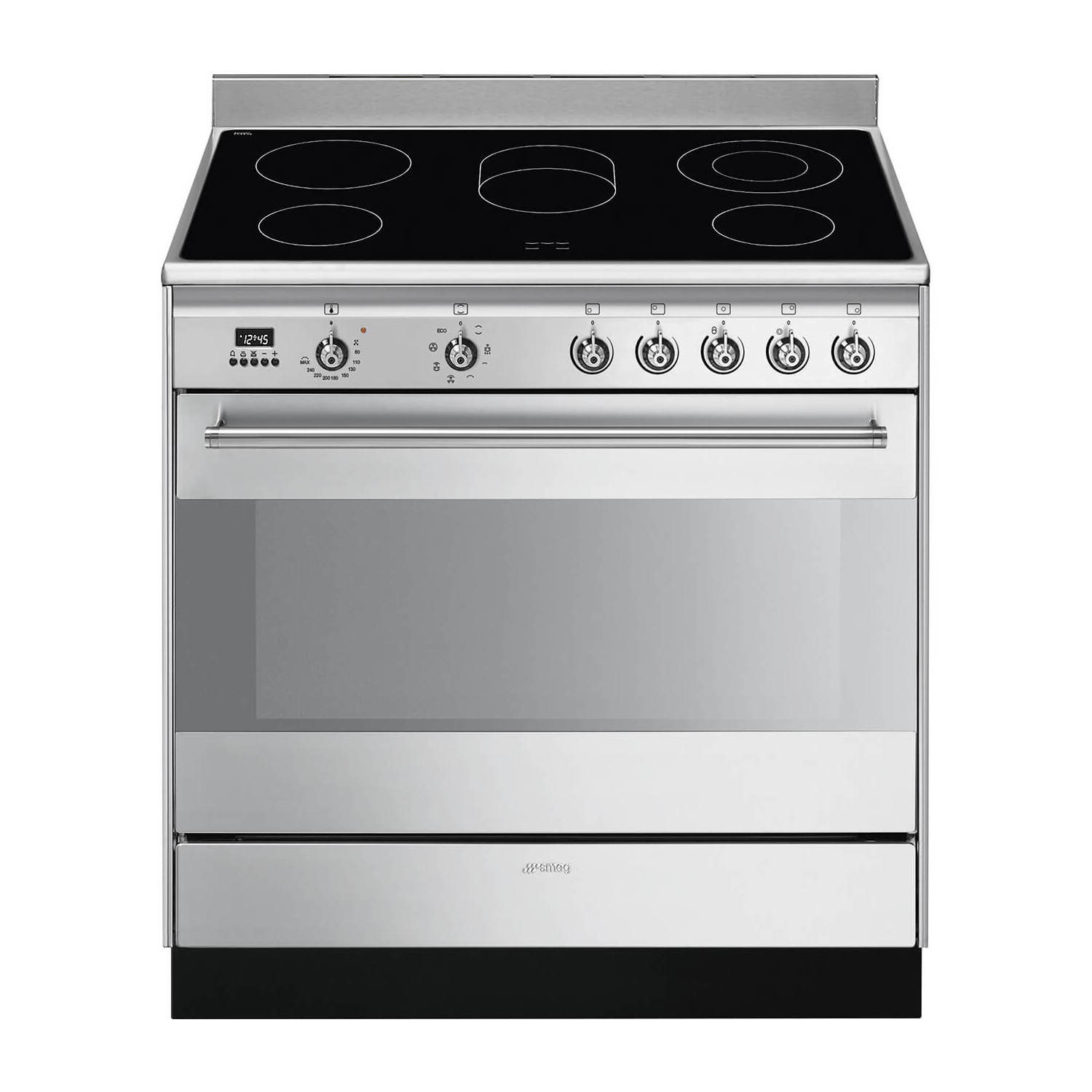 Smeg Concert SUK91CMX9 Range Cooker - Stainless Steel