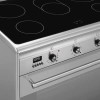 Smeg SUK91CMX9 Concert 90cm Electric Single Oven Range Cooker - Stainless Steel