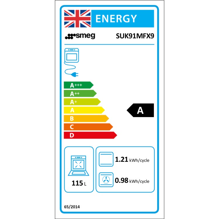 Refurbished Smeg Concert SUK91MFX9 90cm Dual Fuel Single Oven Range Cooker Stainless Steel