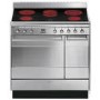 Refurbished Smeg Concert SUK92CMX9 90cm Electric Range Cooker Stainless Steel