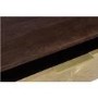 Dark Wood & Gold Console Table with Storage Drawer - Sunburst