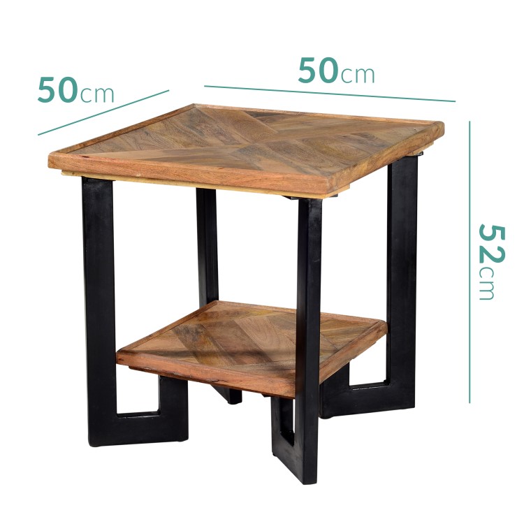 Industrial Side Table-Suri