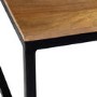 Industrial Coffee Tables in Wood & Black Metal - 3 - Suri
