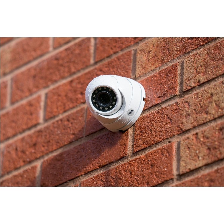 Box Opened Yale Outdoor 1080p Smart Home Dome Camera