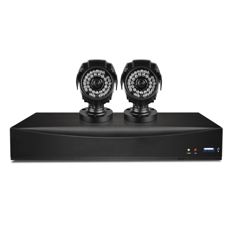 Swann SWA-4D1C12 4 Channel 960H Digital Video Recorder with 2 x PRO-735 720TVL Cameras & 500GB Hard Drive