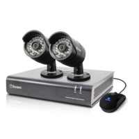 Box Open Swann DVR4-4400 4 Channel HD 720p Digital Video Recorder with 2 x PRO-A850 720p Cameras & 500GB Hard Drive