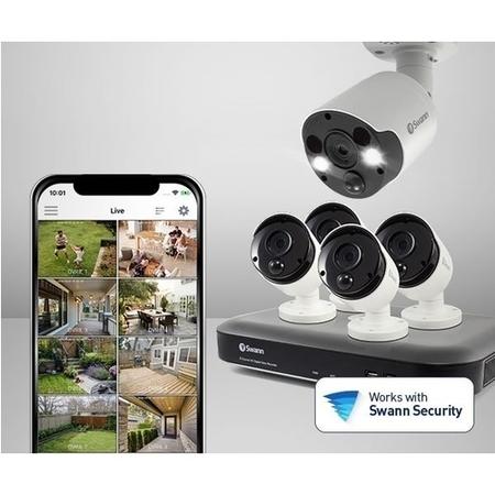 Swann 2 Camera 1080p HD DVR CCTV System with 1TB HDD