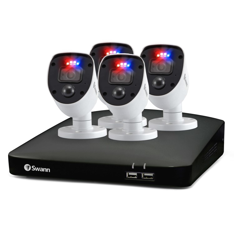 Swann 4 Camera 1080p HD DVR CCTV System with 1TB HDD