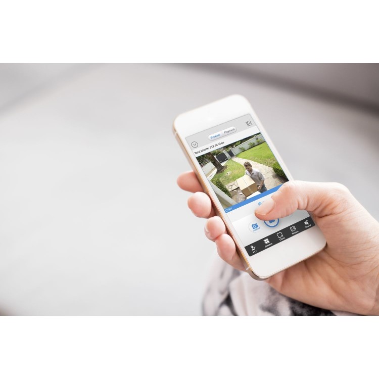 Swann CCTV System - 4 Channel 720p HD DVR with 4 x 720p HD Motion Sensing Cameras & 1TB HDD