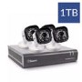 Swann CCTV System - 4 Channel 720p HD DVR with 4 x 720p HD Motion Sensing Cameras & 1TB HDD