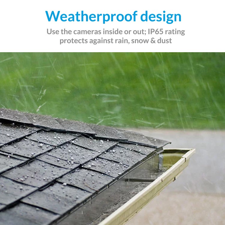 Swann CCTV System - 4 Channel 720p HD DVR with 4 x 720p HD Motion Sensing Cameras & 1TB HDD