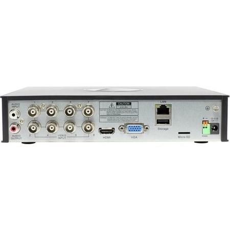 GRADE A1 - Swann CCTV System - 8 Channel 1080p HD DVR with 4 x 1080p Thermal Sensing Cameras & 32GB SD