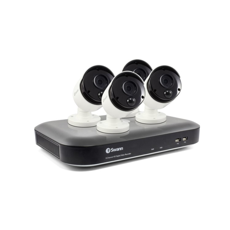 Swann 4 Camera 4K Ultra HD DVR CCTV System with 2TB HDD