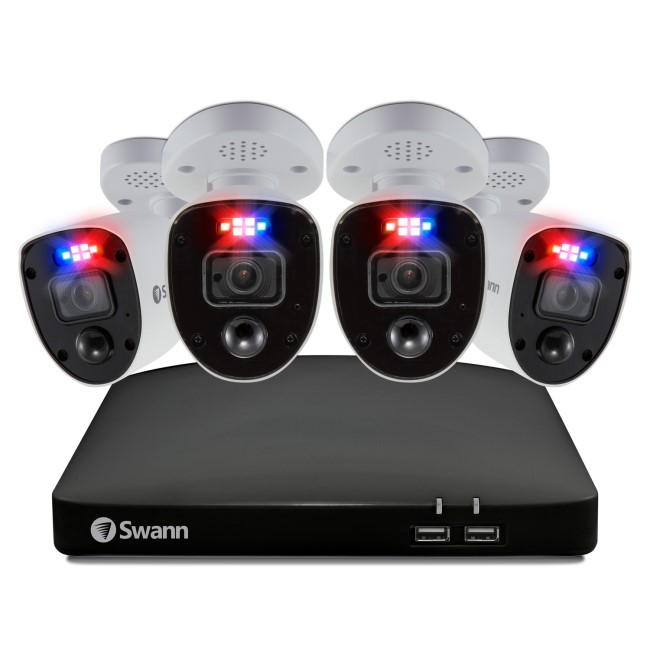 Swann 4 Camera 4K Ultra HD DVR CCTV System with 2TB HDD