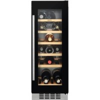 AEG 18 Bottle Single Zone Built in Wine Cooler - Black Framed Glass Door