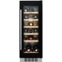 AEG 18 Bottle Single Zone Built in Wine Cooler - Black Framed Glass Door