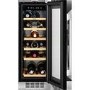 AEG 18 Bottle Single Zone Built in Wine Cooler - Black Framed Glass Door