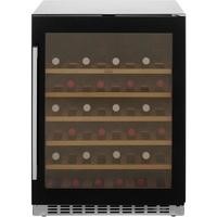 AEG SWE66001DG Built-in Under Counter 46 Bottle Wine Cellar For Optimal Wine Storage - Black Framed Glass Door