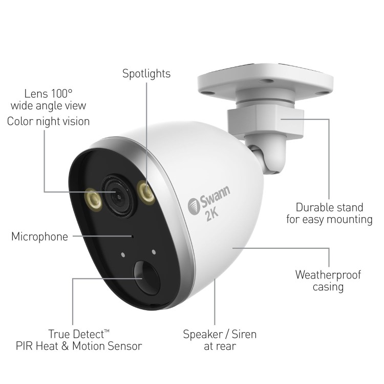 Refurbished Swann Powered Wi-Fi Camera