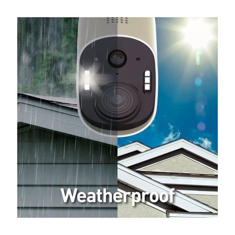 Swann Wireless with 2-way Talk Siren & Heat + Motion Detection Security Camera - 1 Pack