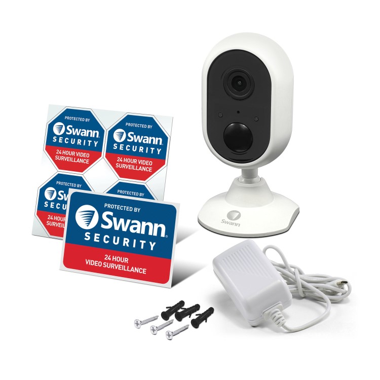 GRADE A1 - Swann 1080p Alert Indoor Security Camera