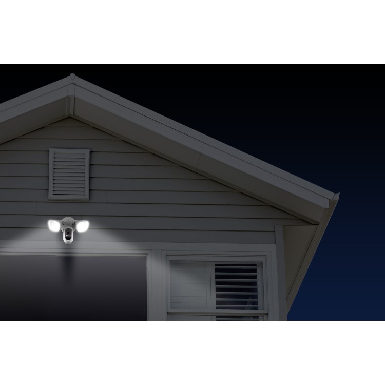 Box Opened Swann 1080p Gen 2 Floodlight Camera with 30 Metre Coloured Night Vision