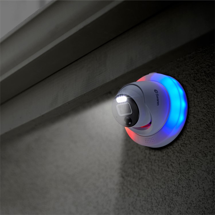 Swann Enforcer 4K Ultra HD Heat & Motion Sensing IP Dome Camera - 1 Pack