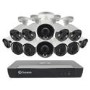 GRADE A1 - Swann CCTV System - 16 Channel 5MP Super HD NVR with 8 x 5MP Thermal Sensing Cameras 4 x Spotlight Cameras & 2TB HDD