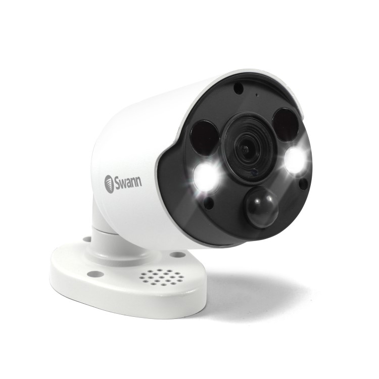 GRADE A1 - Swann CCTV System - 16 Channel 5MP Super HD NVR with 8 x 5MP Thermal Sensing Cameras 4 x Spotlight Cameras & 2TB HDD