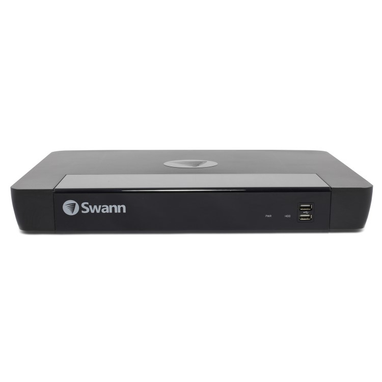 GRADE A1 - Swann CCTV System - 16 Channel 5MP Super HD NVR with 8 x 5MP Thermal Sensing Cameras 4 x Spotlight Cameras & 2TB HDD