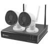 Swann Wireless CCTV System - 4 Channel 1080p NVR with 2 x 1080p WiFi Thermal Sensing Cameras &amp; 16GB Micro SD Card 