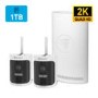 Box Opened Swann AllSecure650 2 Camera 2K Quad HD Wi-Fi NVR CCTV System with 64GB HDD