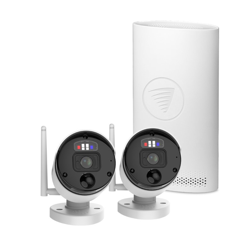 Swann Secure Alert 2 Camera 4K Ultra HD Wi-Fi NVR CCTV System with 1TB HDD