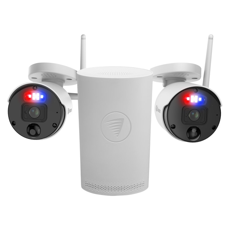 Swann Secure Alert 2 Camera 4K Ultra HD Wi-Fi NVR CCTV System with 1TB HDD