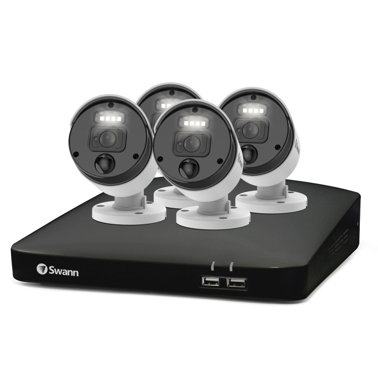 Swann 4 Camera 4K Ultra HD NVR CCTV System with 2TB HDD