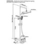 Triton Push Button Bar Diverter Thermostatic Mixer Shower Set - Black