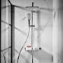 Triton Push Button Bar Diverter Thermostatic Mixer Shower Set - Chrome