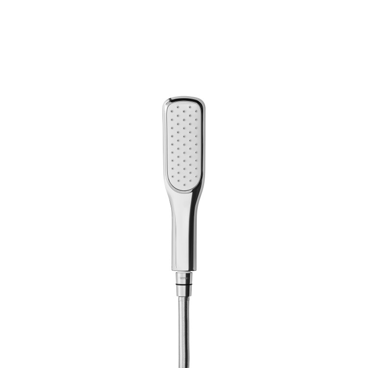Triton Push Button Bar Diverter Thermostatic Mixer Shower Set - Chrome