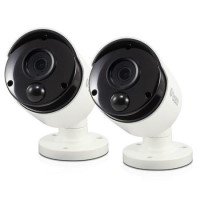 GRADE A1 - Swann PRO-T890 Super HD 5MP Thermal Sensing White Bullet Cameraa with 30m Night Vision - 2 Pack GRADE A1 - Swann PRO-T890 Super HD 5MP Thermal Sensing White Bullet Cameraa with 30m Night Vision - 2 Pack