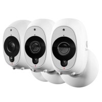 Swann 1080p Full HD Wireless Wi Fi Camera with Heat/Motion Sensing Night Vision & Audio -  Triple Pack