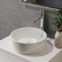 GRADE A1 - Synergy Sella Counter Top Basin 400mm White