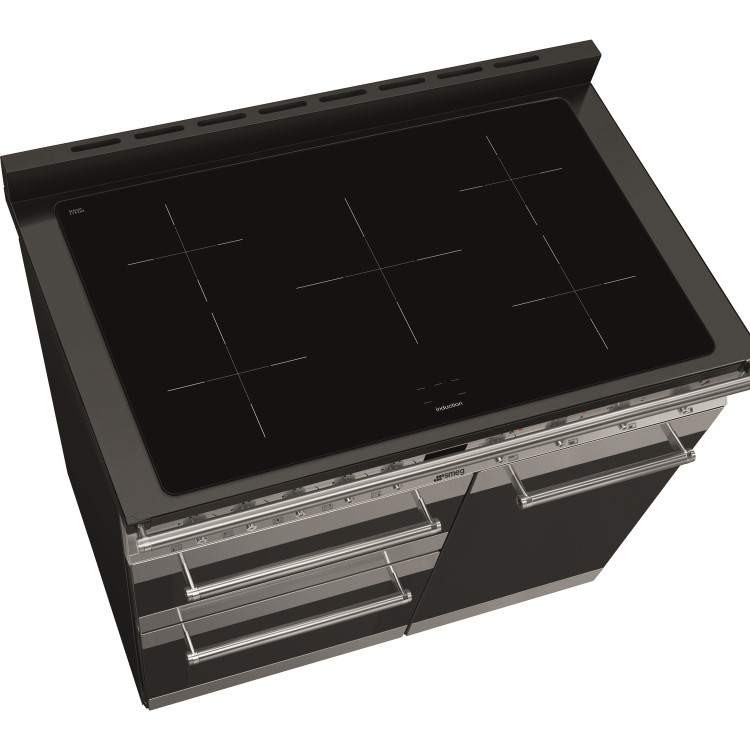 Smeg Symphony 100cm Electric Range Cooker - Stainless Steel