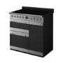 Refurbished Smeg Symphony SY93I1 90cm Electric Range Cooker Stainless Steel