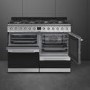 Smeg Symphony 110cm Dual Fuel Range Cooker - Stainless Steel