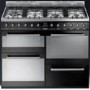 Smeg Symphony 110cm Dual Fuel Range Cooker - Black