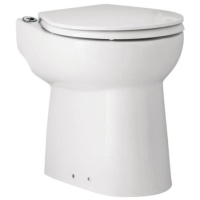 GRADE A1 - Sanicompact Back To Wall Toilet with Built-in Macerator Pump