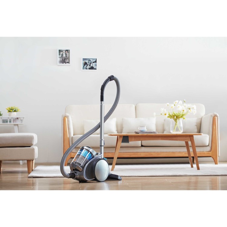 Swan Sc15816N MultiForce Pet Bagless Cylinder Vacuum Cleaner - Grey & Blue