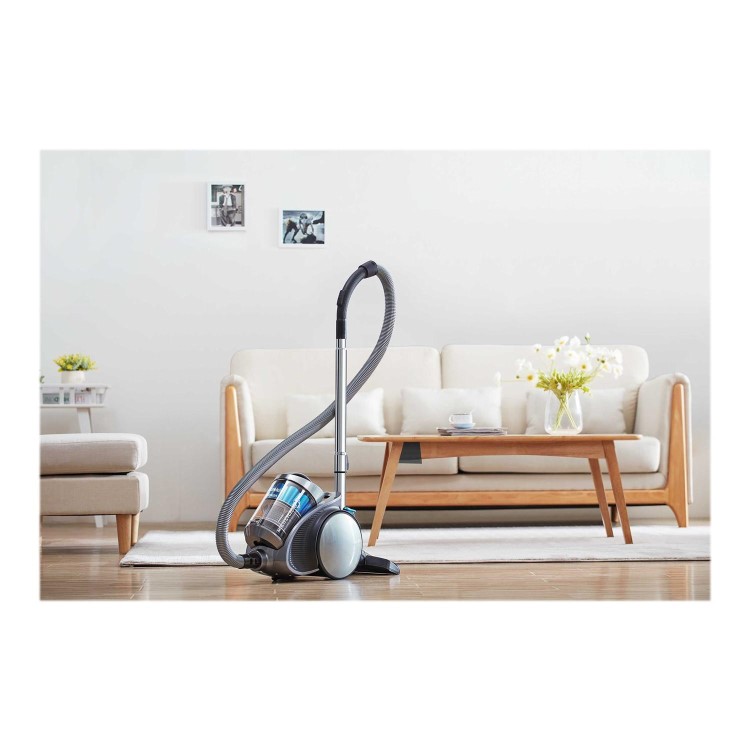 Swan Sc15816N MultiForce Pet Bagless Cylinder Vacuum Cleaner - Grey & Blue