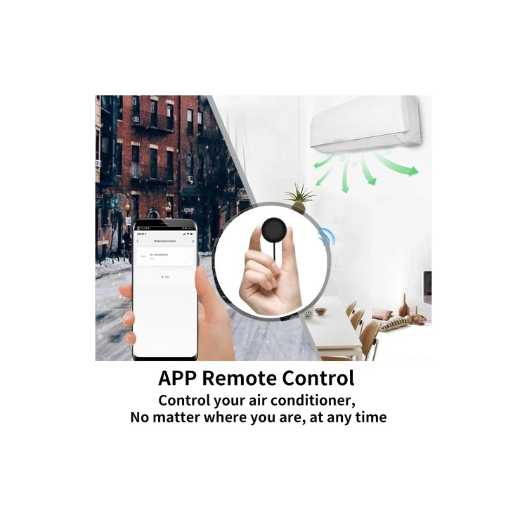 Sremote Tuya Smart WiFi Universal IR Remote Control Works with Google Alexa Google Home