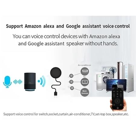 Sremote Tuya Smart WiFi Universal IR Remote Control Works with Google Alexa Google Home